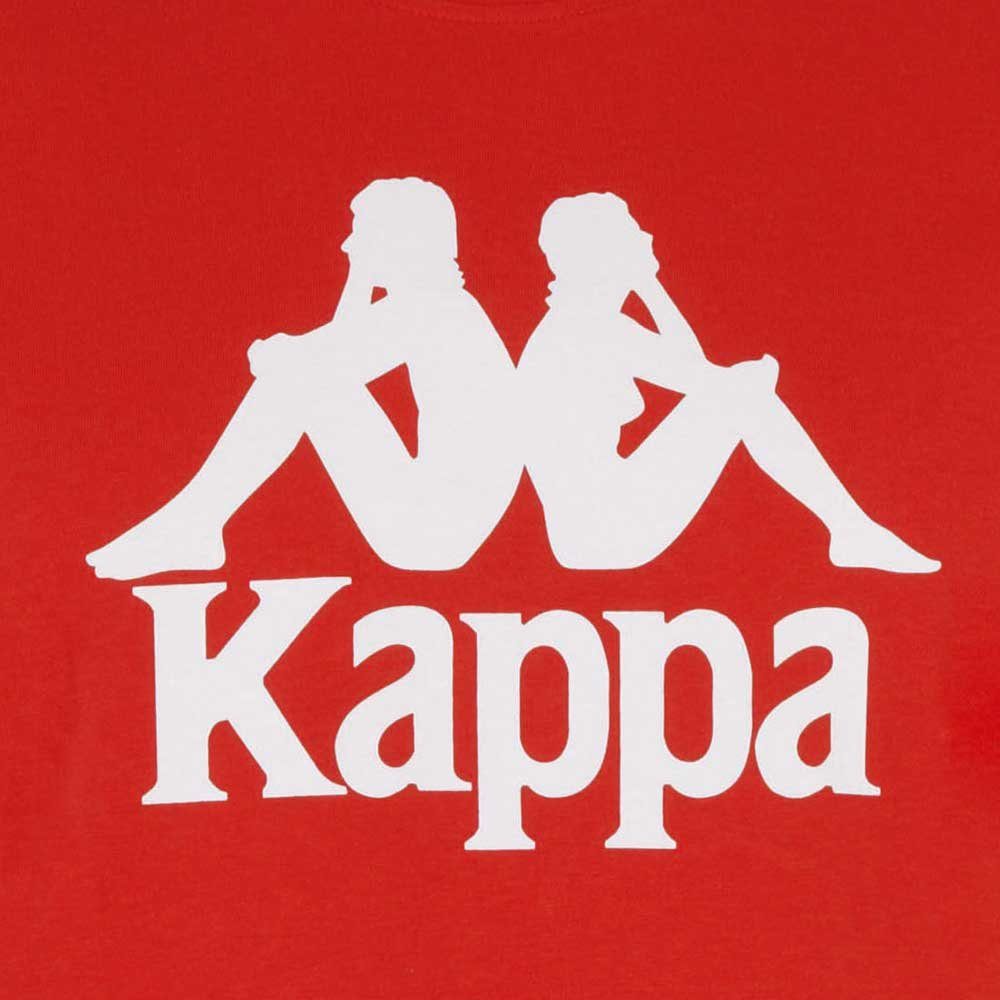 Logoprint Kappa goji T-Shirt mit berry plakativem
