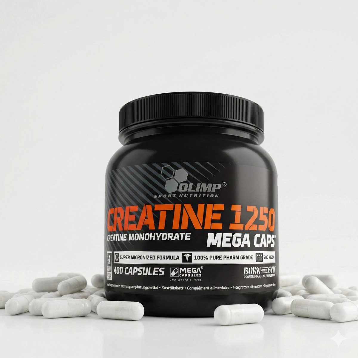 Olimp Olimp Creatine Mega Caps Kapsel, 400 er