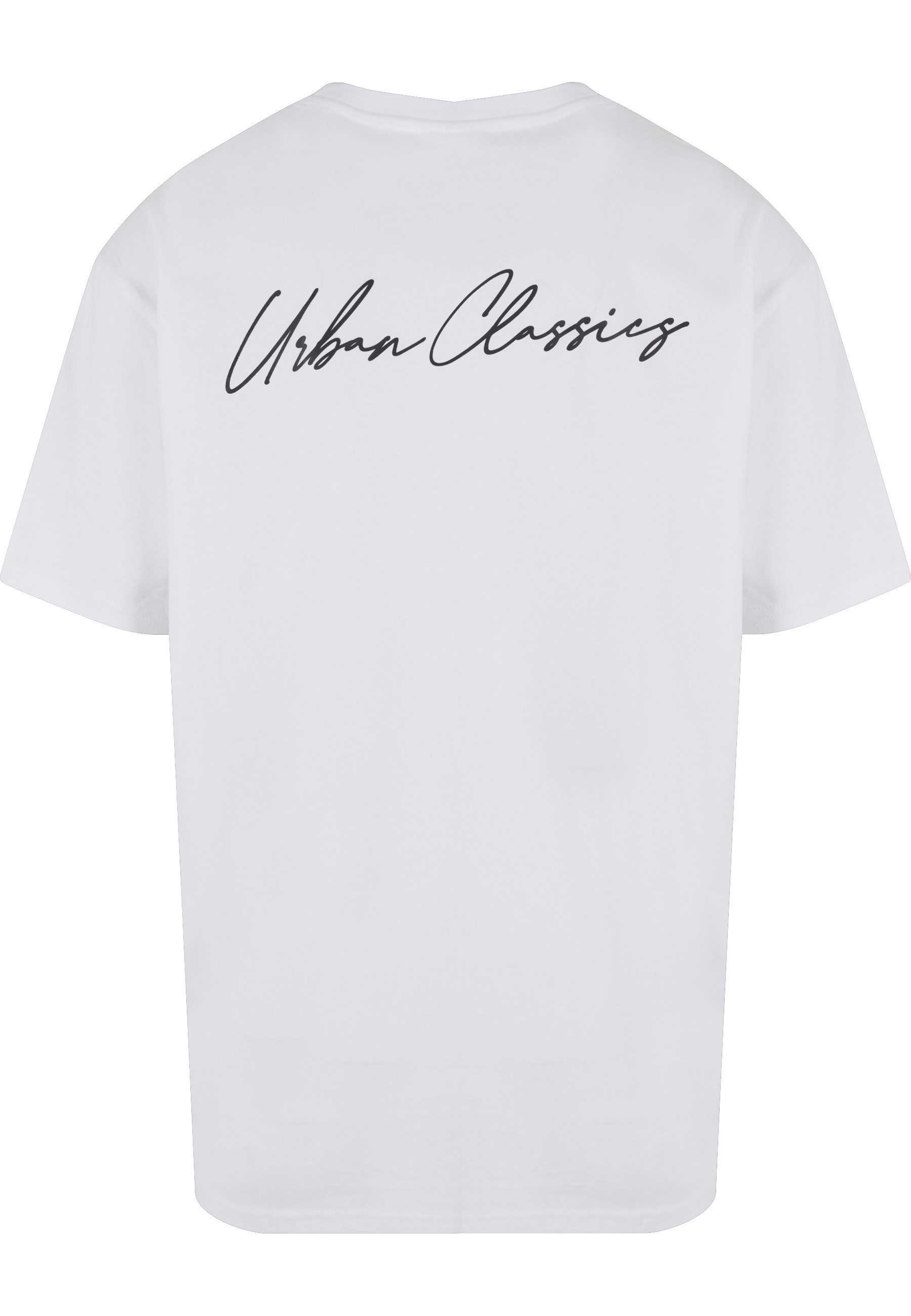 URBAN CLASSICS T-Shirt Urban Classics UC Signature Logo Tall Tee (1-tlg)