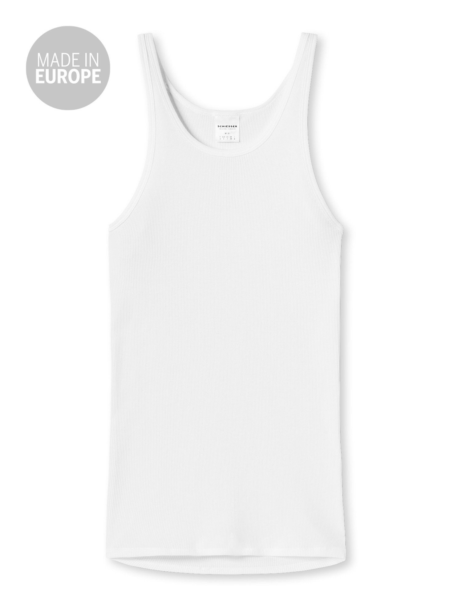 Schiesser Unterhemd Doppelripp 'Original Classics' (1-St) günstig online kaufen