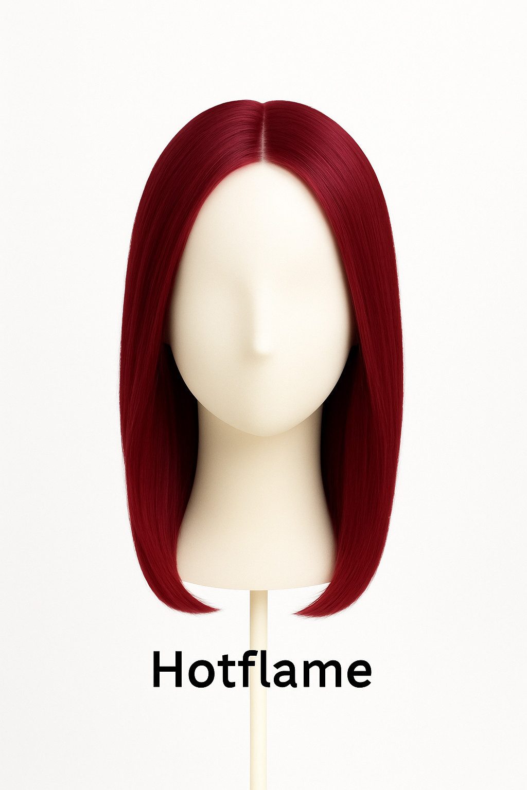NOGI Echthaarperücke NOGI Luxe Flow, Mittellanger Sleek-Schnitt, 35-40 cm, echtes Haar, Monofilament