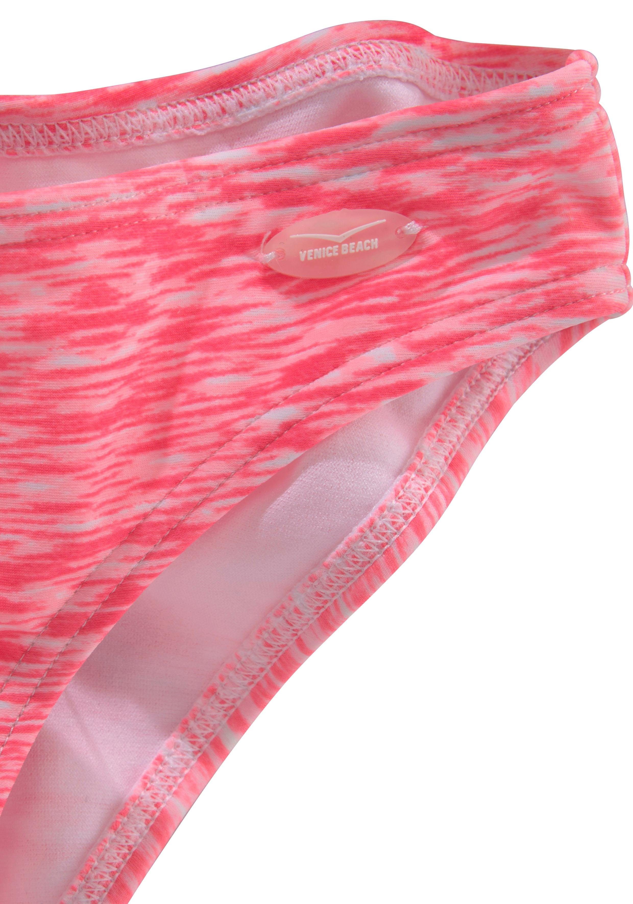 Venice Beach Bandeau-Bikini regulierbares Top, seitliche Stäbchen – Bild 2 von 5
