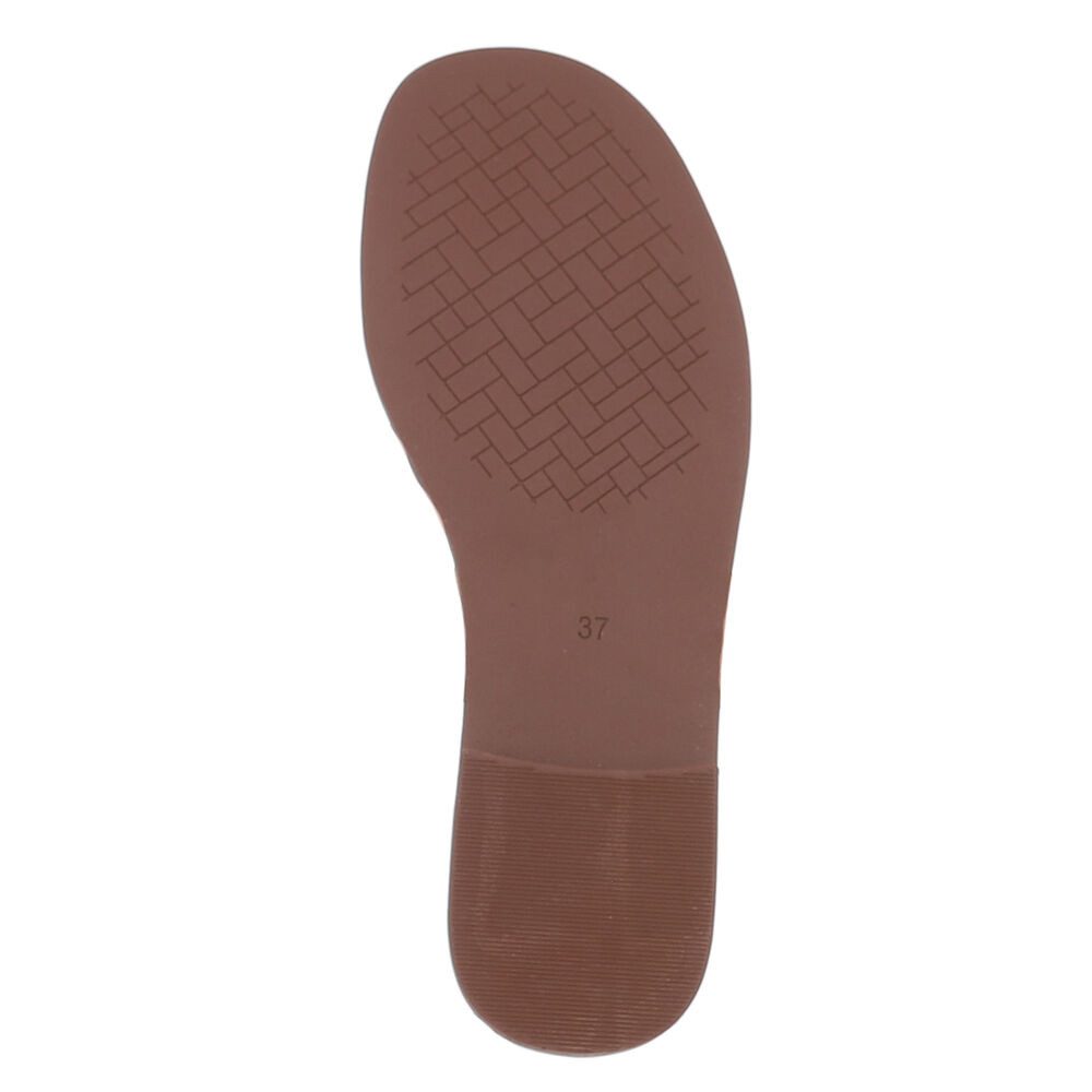 Ital-Design Bequeme Sandalen für Sommerabenteuer und Alltagslook Pantolette (89323017) Blockabsatz Pantoletten in Rot