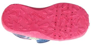 Superfit SPOTTY WMS: Mittel Hausschuh Klettschuh, Kindergarten Schuhe mit Klettriegel