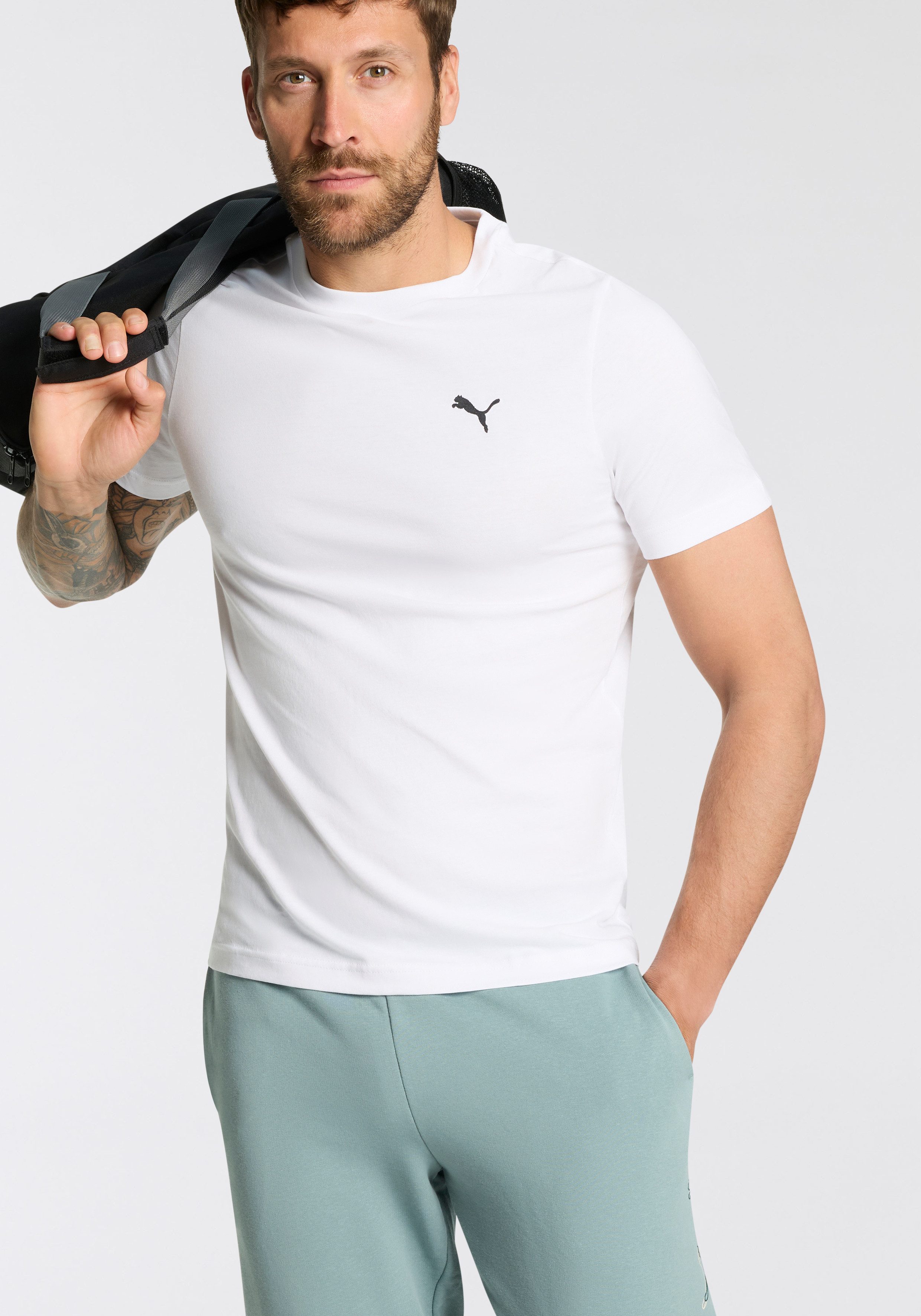 PUMA T-Shirt ESS LOGO TEE MULTIPACK günstig online kaufen