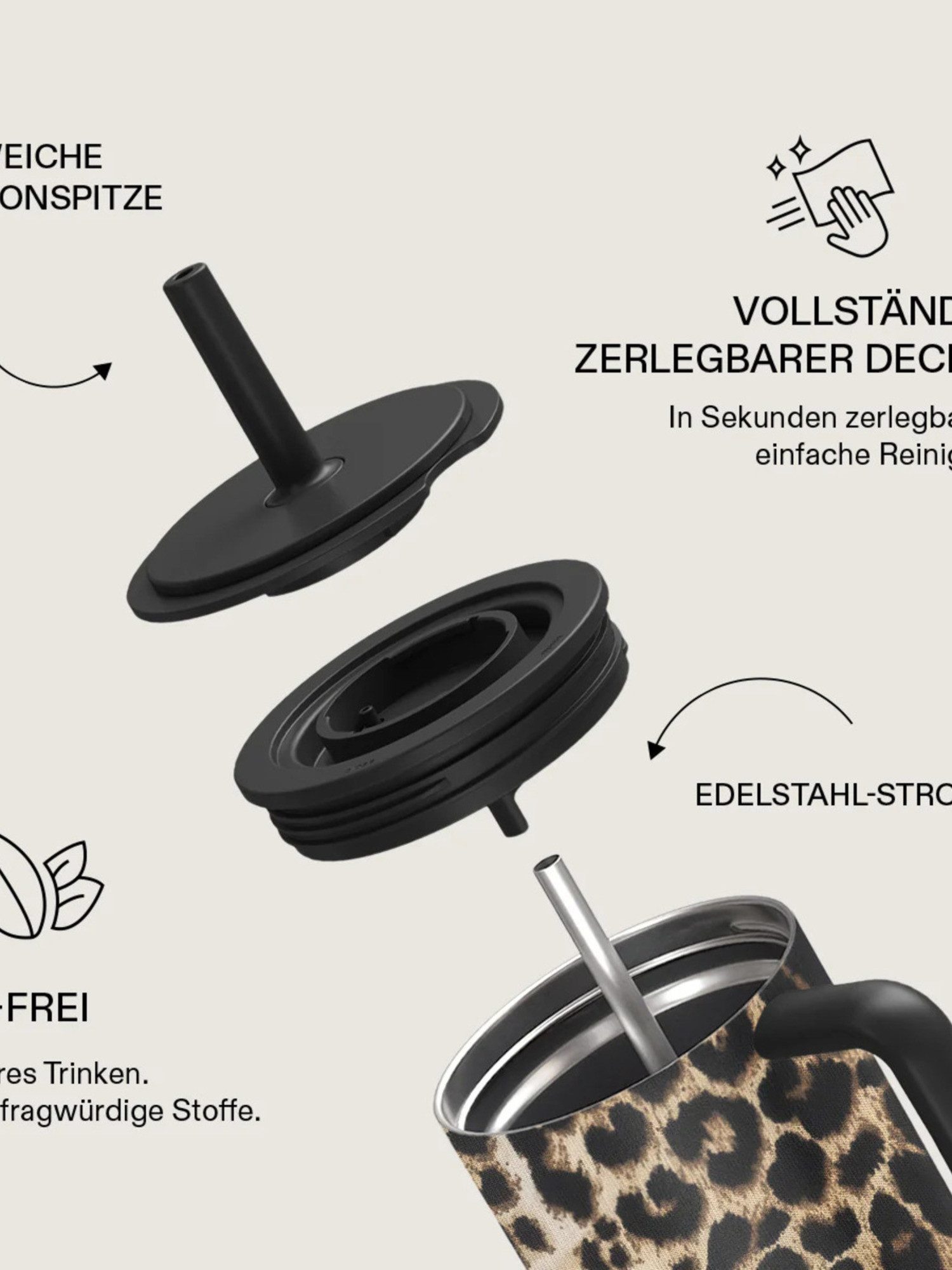 BURGA Becher Player Leakproof Tumbler 1.200ml