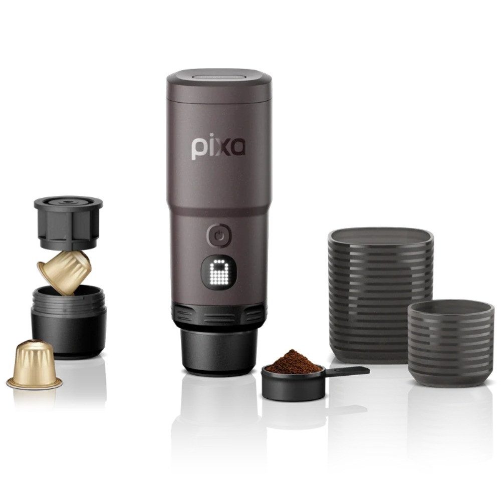 Wacaco Reisekaffeemaschine, 120l Kaffeekanne, Korbfilter, elektrisch mit Akku, 120 ml