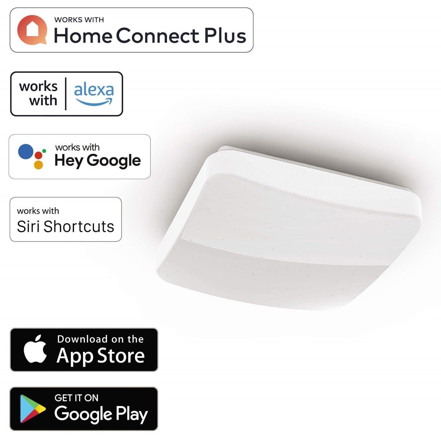 Hama LED Deckenleuchte WiFi LED Deckenleuchte 18W / 100W dimmbar, Deckenlam günstig online kaufen