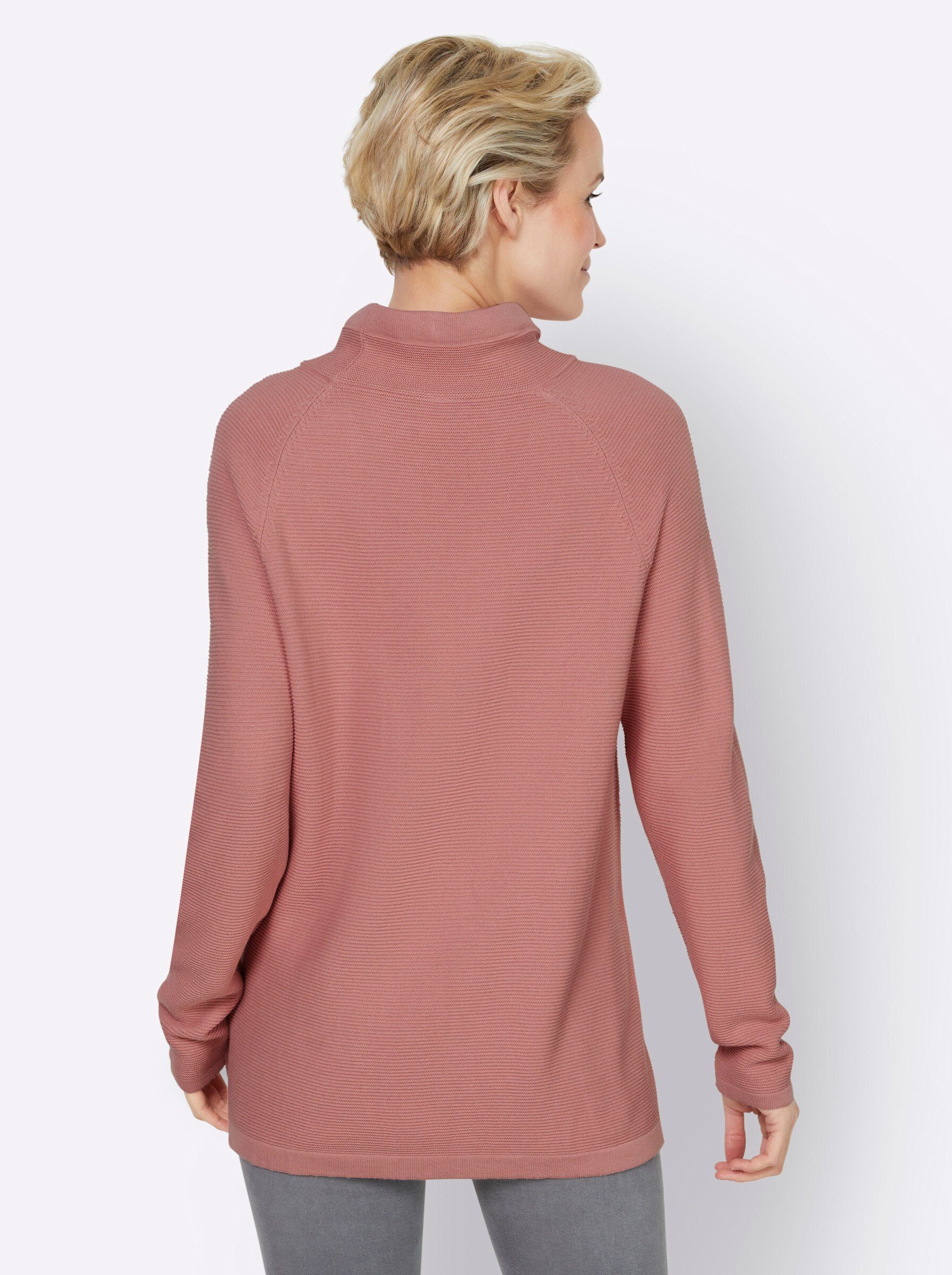 heine Strickpullover Stehkragenpullover günstig online kaufen