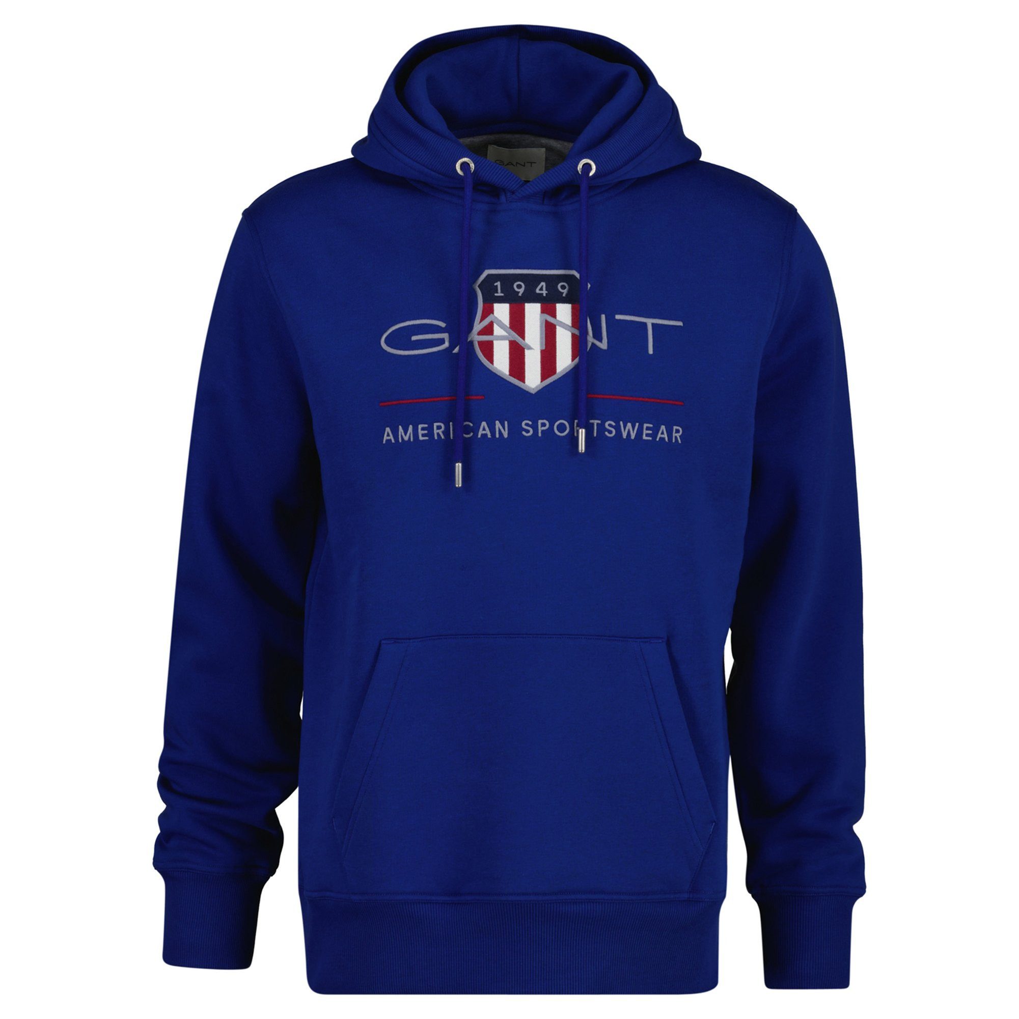 Gant Sweatshirt Herren Sweatshirt Baumwolle REGULAR ARCHIVE SHIELD HOODIE