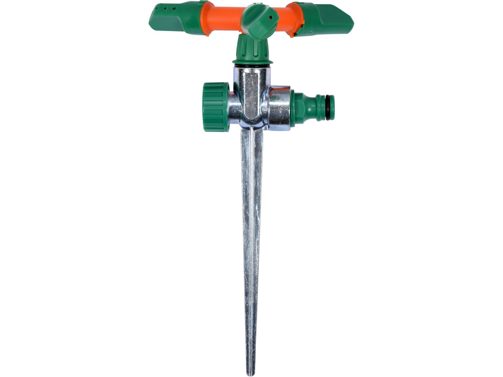 Flo Gartenspritze 3-Arm-Rotationssprenger mit Metallspieß, (3-Arm-Rotationssprenger mit Metallspieß, 3-Arm-Rotationssprenger mit Metallspieß), keine