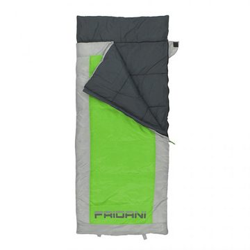 FRIDANI Deckenschlafsack Kinderschlafsack QG 170x70 Deckenschlafsack Grün warm wasserabweisend