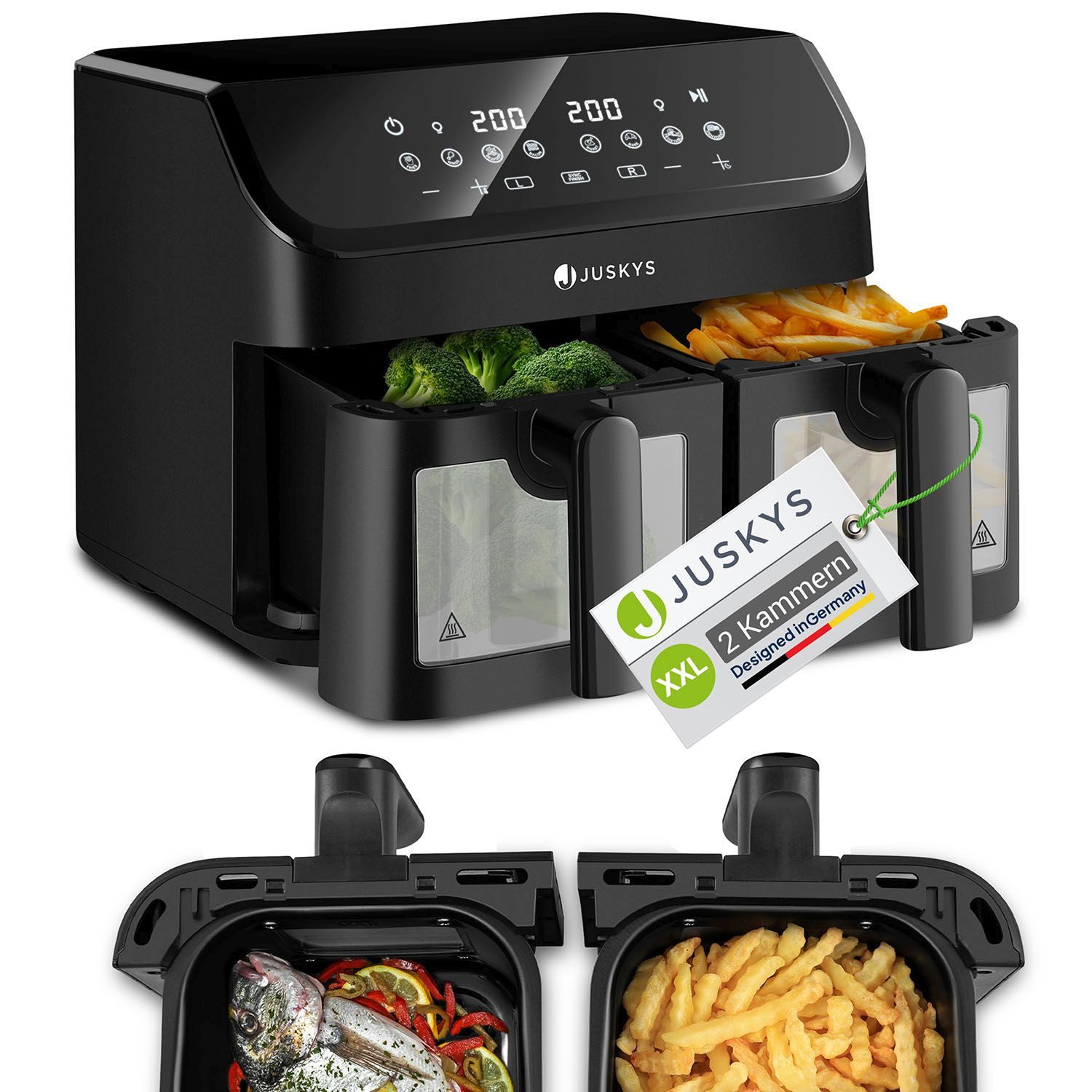 Heißluftfritteuse