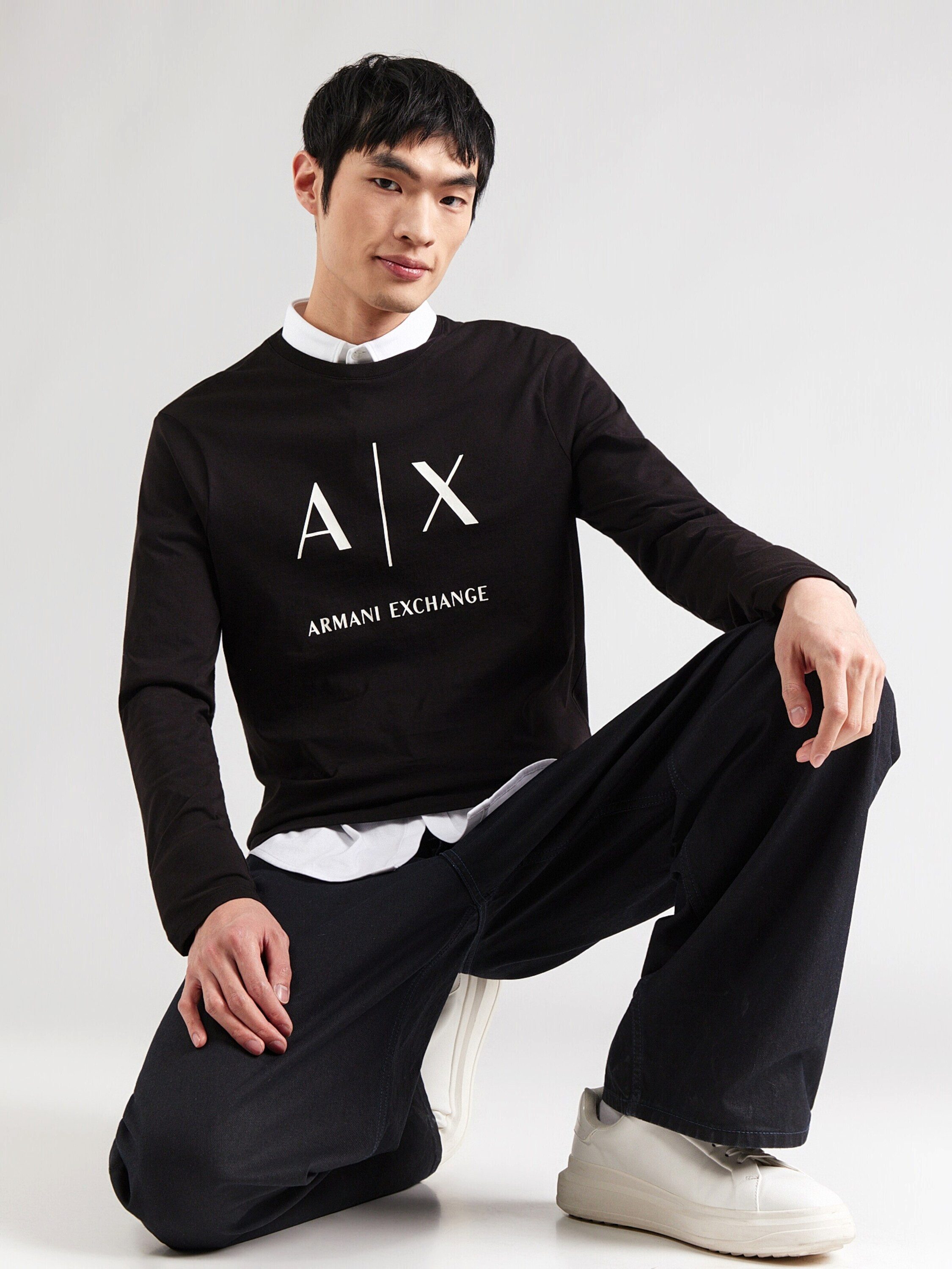 ARMANI EXCHANGE Langarmshirt (1-tlg)