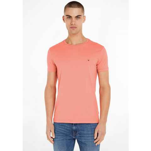 Tommy Hilfiger T-Shirt STRETCH SLIM FIT TEE mit Rundhalsausschnitt