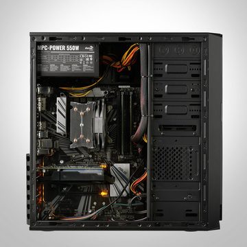 Memory PC Business-PC (AMD Ryzen 5 5500, GT 210, 8 GB RAM, 512 GB SSD, Luftkühlung)