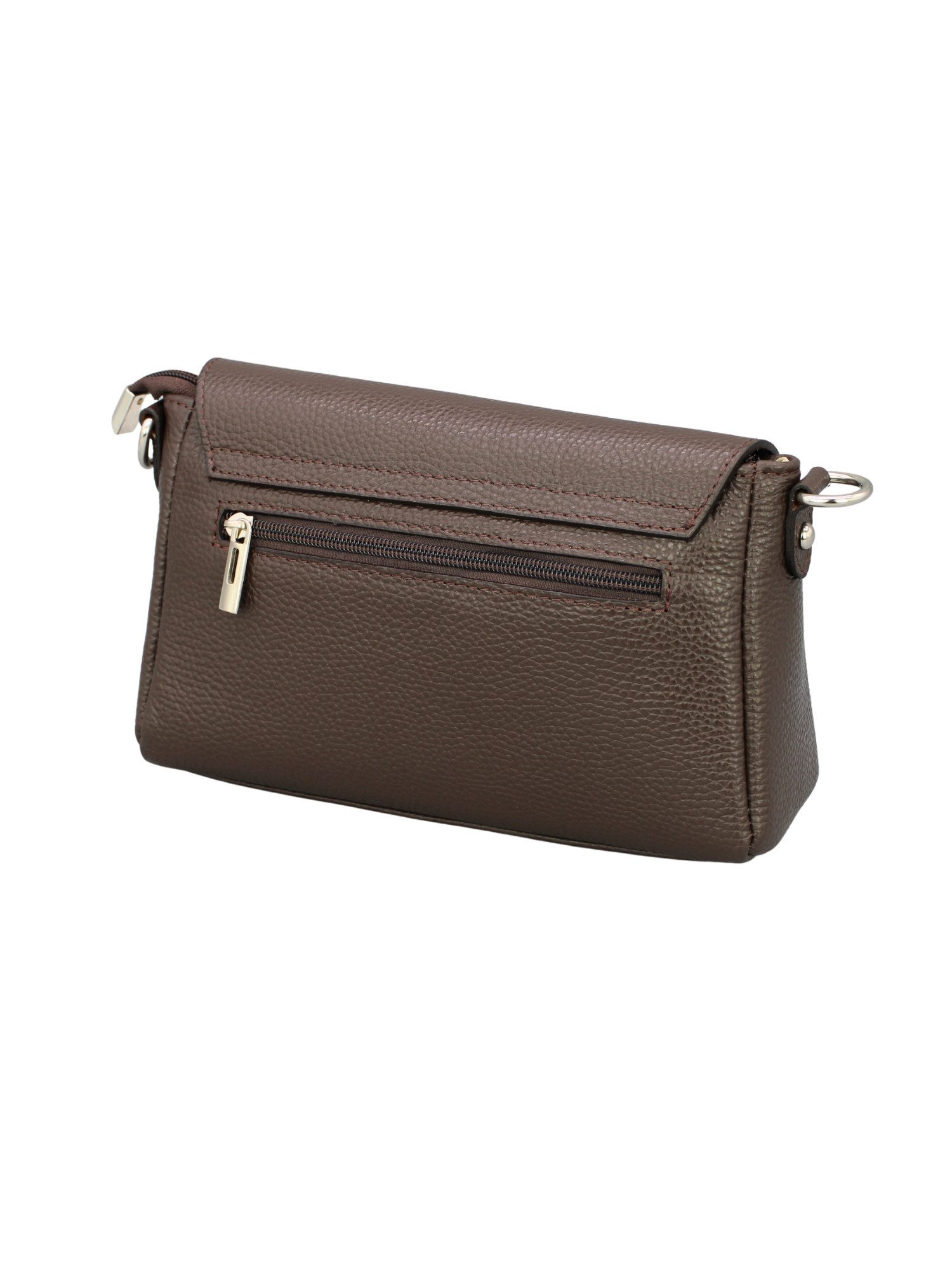 Adel Bags Schultertasche Jana – Leder Crossbody Tasche mit 2 Riemen, Magnet- & Reißverschluss, 9 Farbvarianten