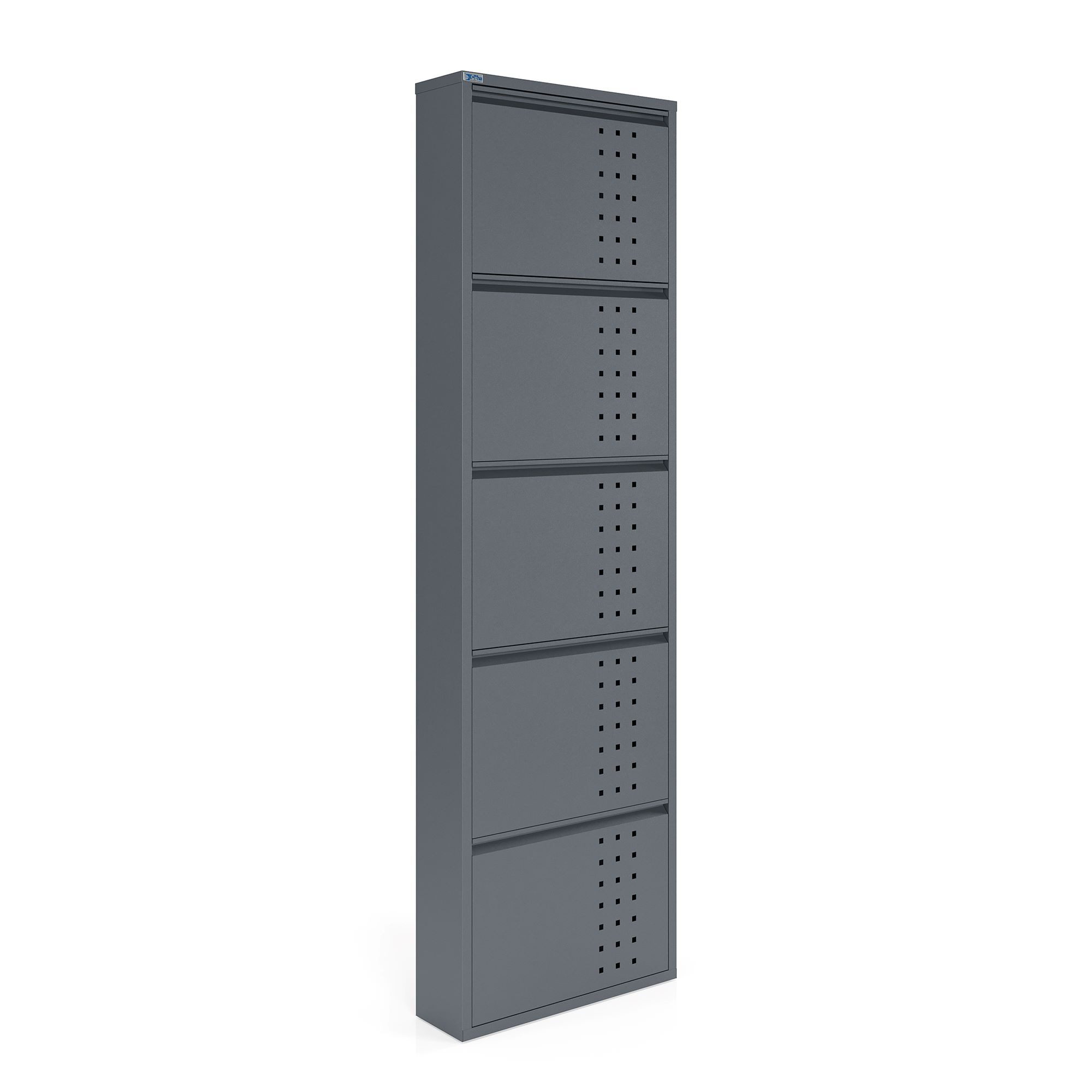 Kaufexpress GmbH Schuhschrank Metall-Schuhregal mit 5 günstig online kaufen