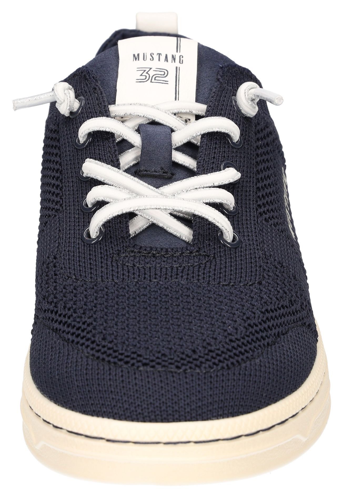 Mustang Shoes Slip-On Sneaker,Slipper, Sommerschuh mit Strickbündchen