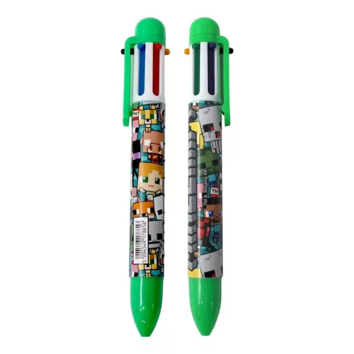 Minecraft Kreativset Minecraft Chibi 6-Farben-Stift