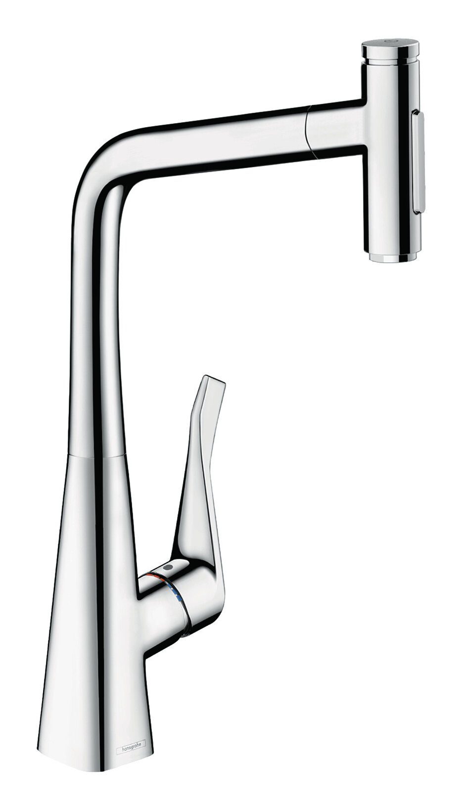 mit Select und sBox Metris hansgrohe M71 Einhebel Küchenarmatur Metris Chrom M71 2jet Ausziehbrause / Select - 320