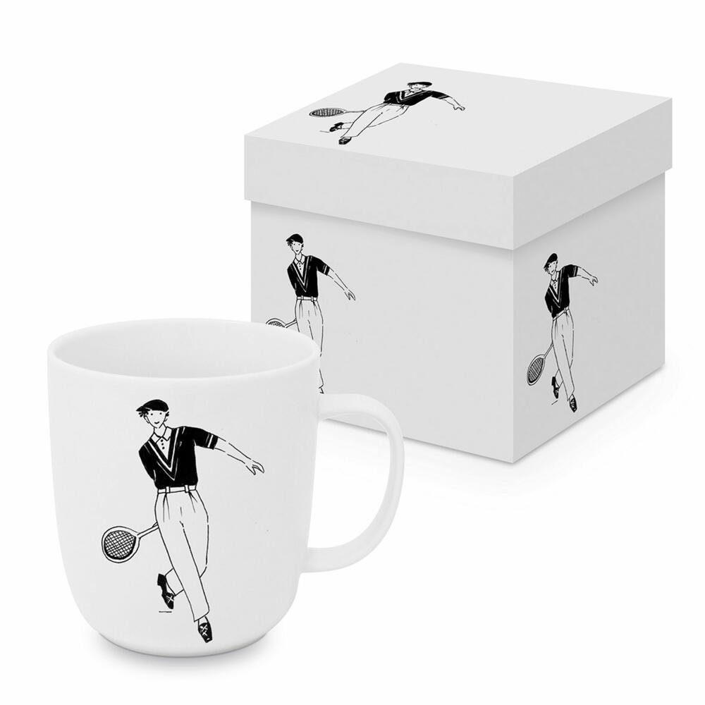 PPD Tasse Atelier Tennis Matte Mug 400 ml, New Bone China
