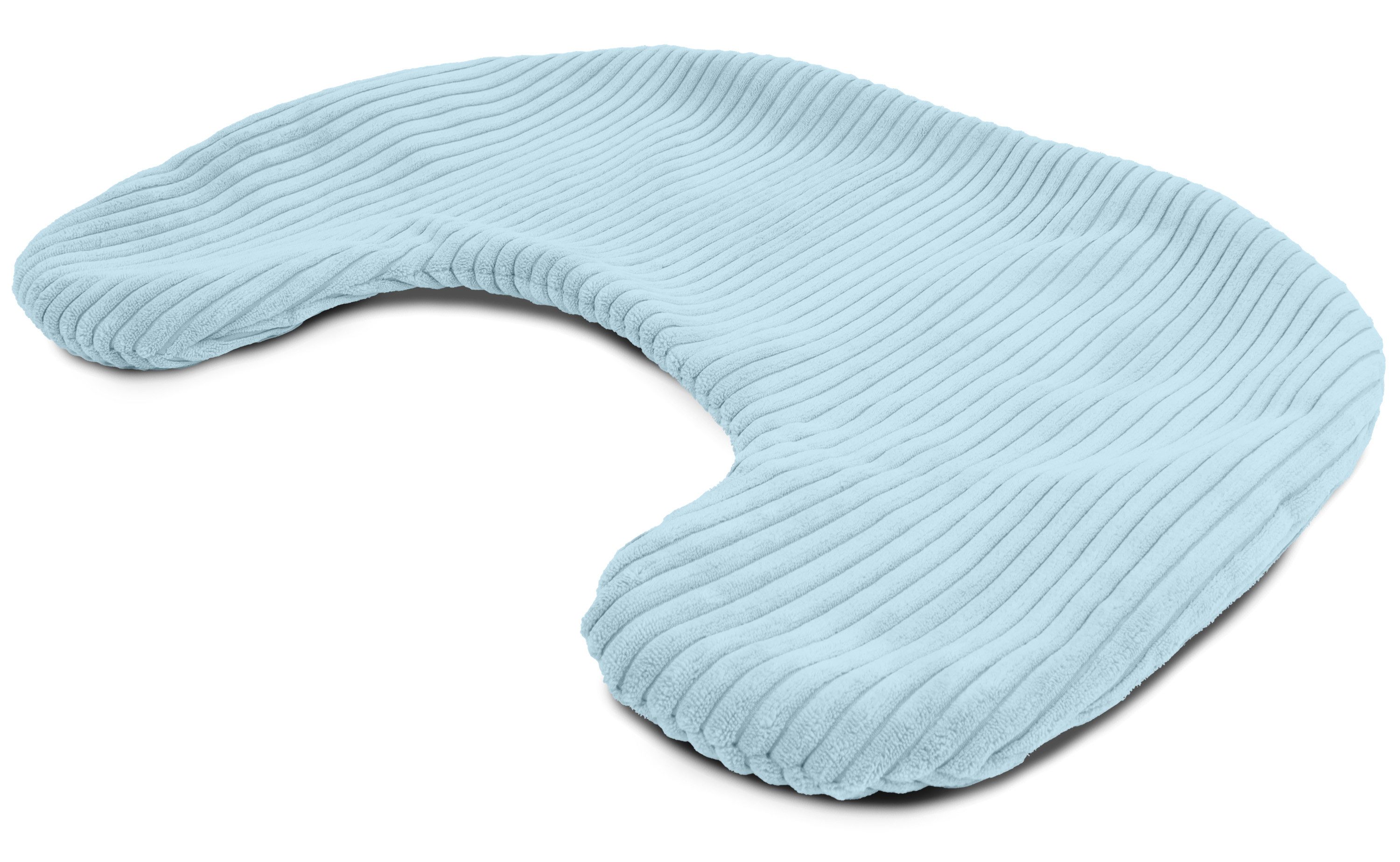 Amilian Stillkissenbezug - Ersatzbezug für Schwangerschaftskissen und Lagerungskissen - Bezug, weich - pflegeleicht - waschbar mit Reißverschluss