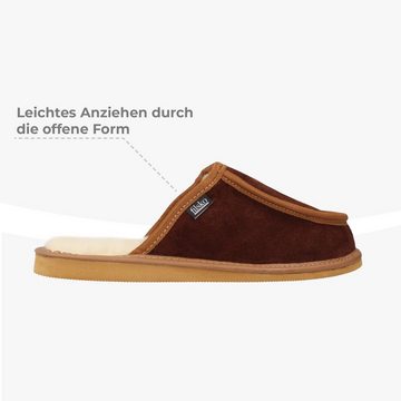 filsko Lunde Kuschelige Winter Pantoffeln für Damen und Herren Hausschuh