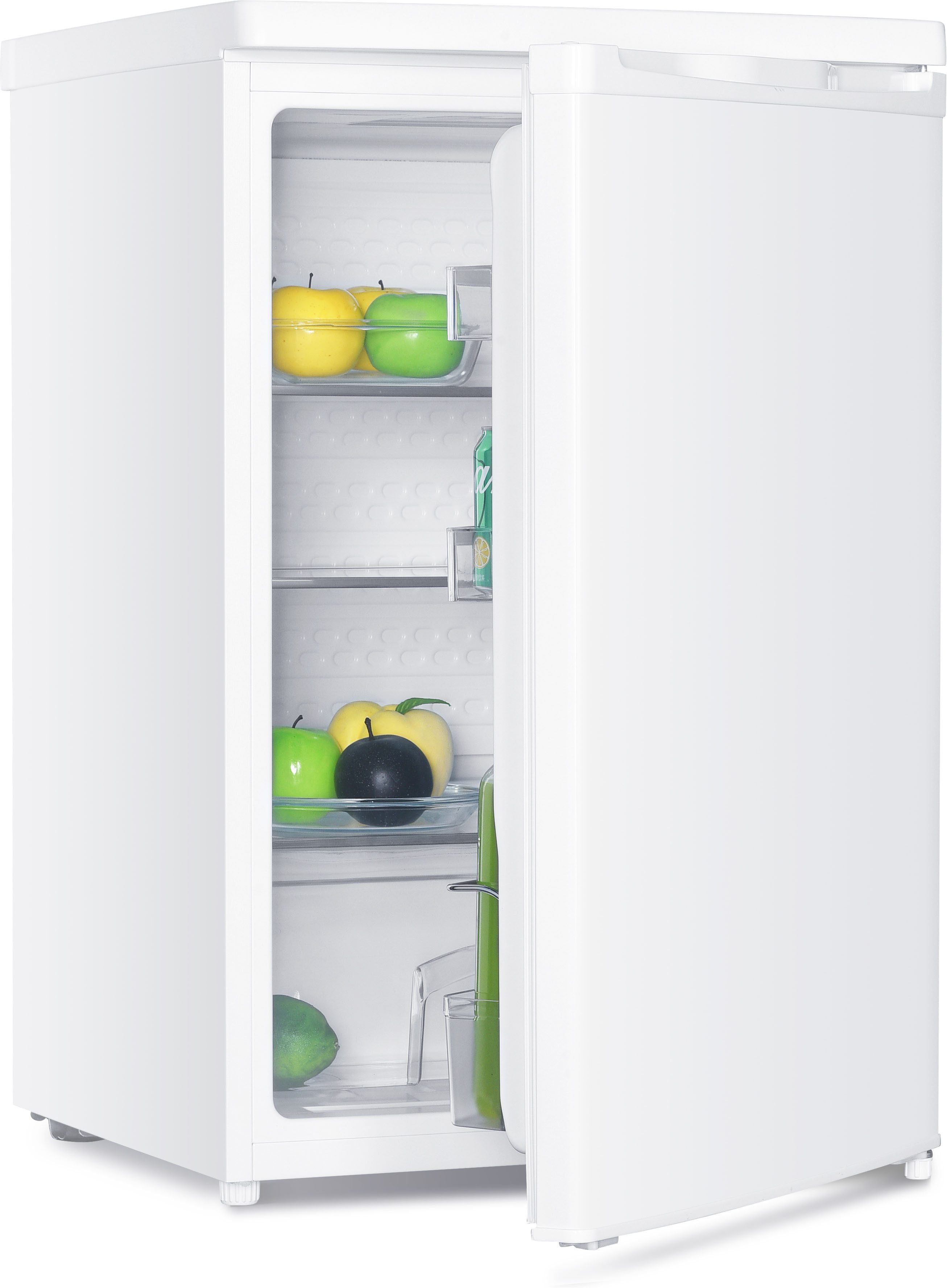 Hanseatic Kühlschrank HKS8555CW, 85 cm hoch, 55 cm breit, inkl. 3 Jahre Herstellergarantie