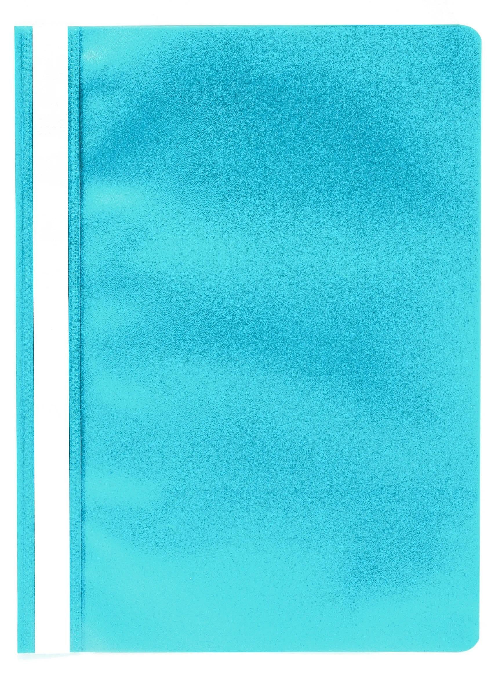 EXACOMPTA Bewerbungsmappe 25x Schnellhefter A4 aus PP - Hellblau - 449206B, Palstik Schnellhefter