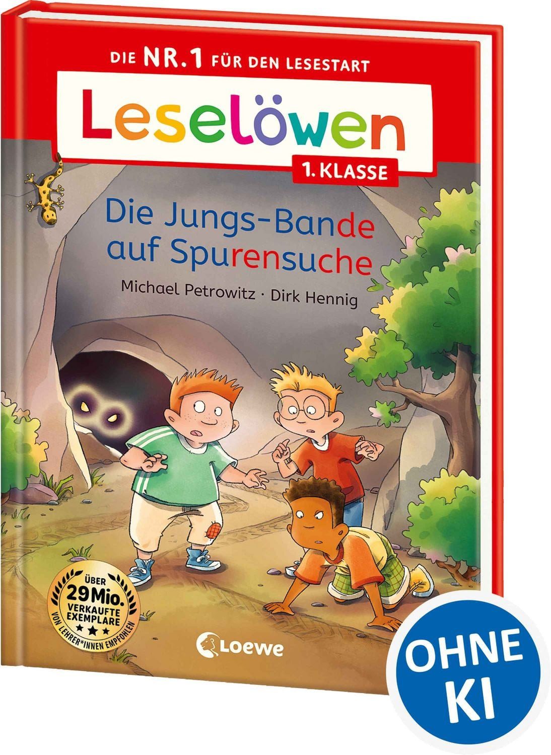 Leselöwen 1. Klasse - Die Jungs-Bande auf Spurensuche / Michael Petrowitz