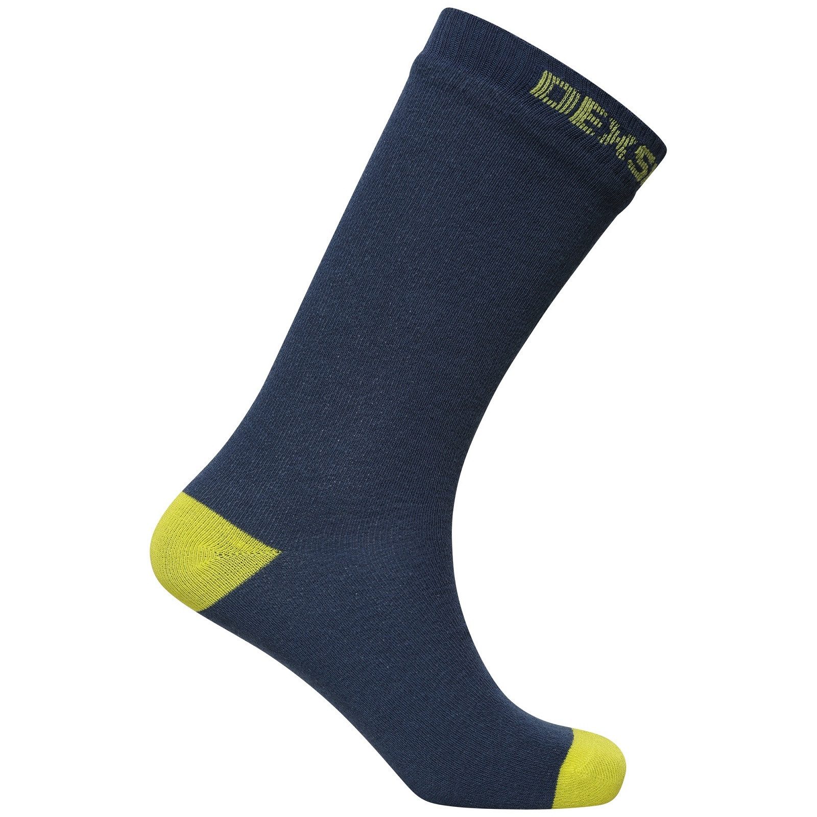 Sportsocken Ultra Thin Bamboo wasserdicht navyblau/lime - 1 Paar