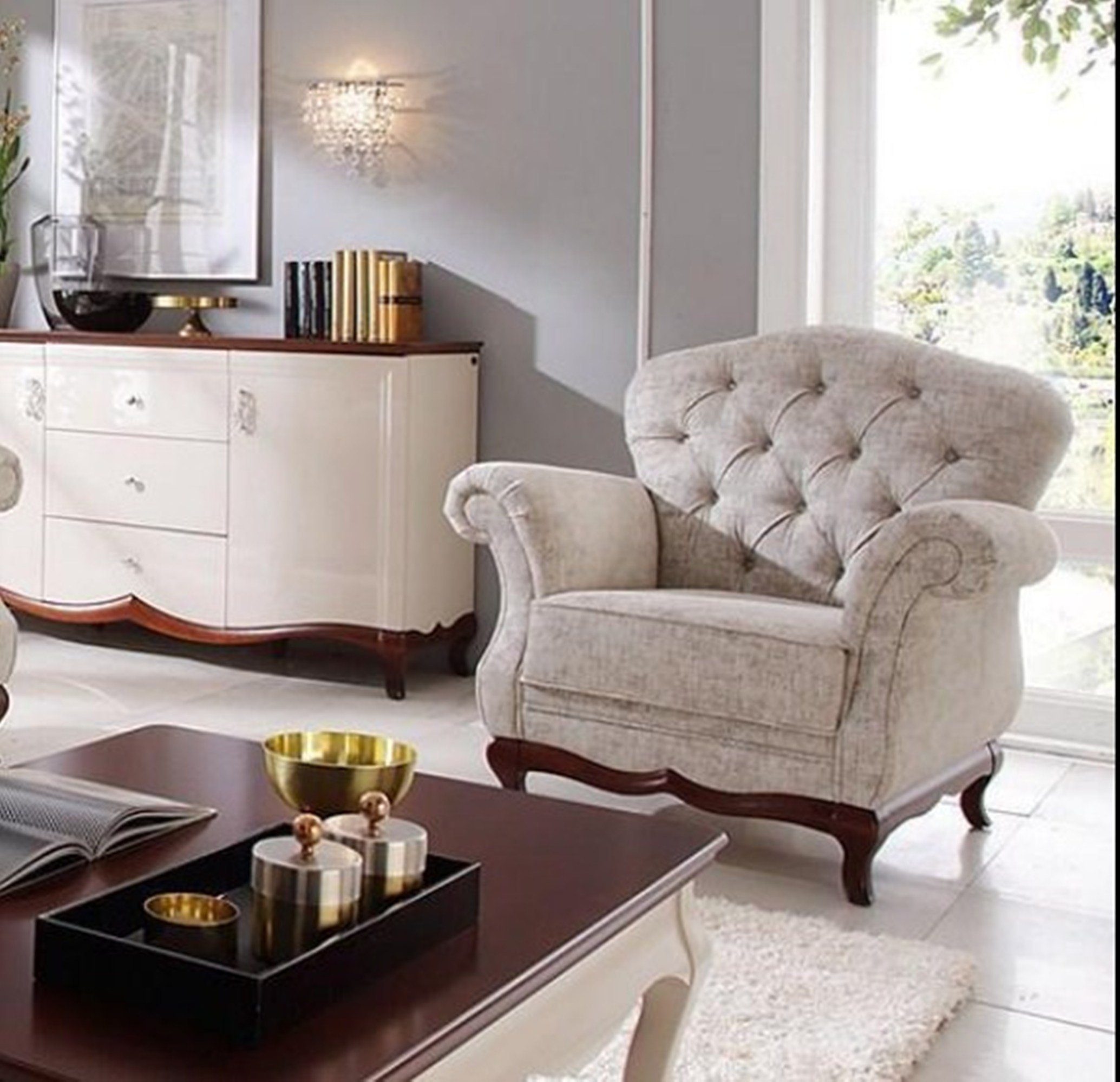 JVmoebel Sessel, Lounge Designer Sessel Polster Polstersessel Moderner Relax Luxus Stuhl Fernseh