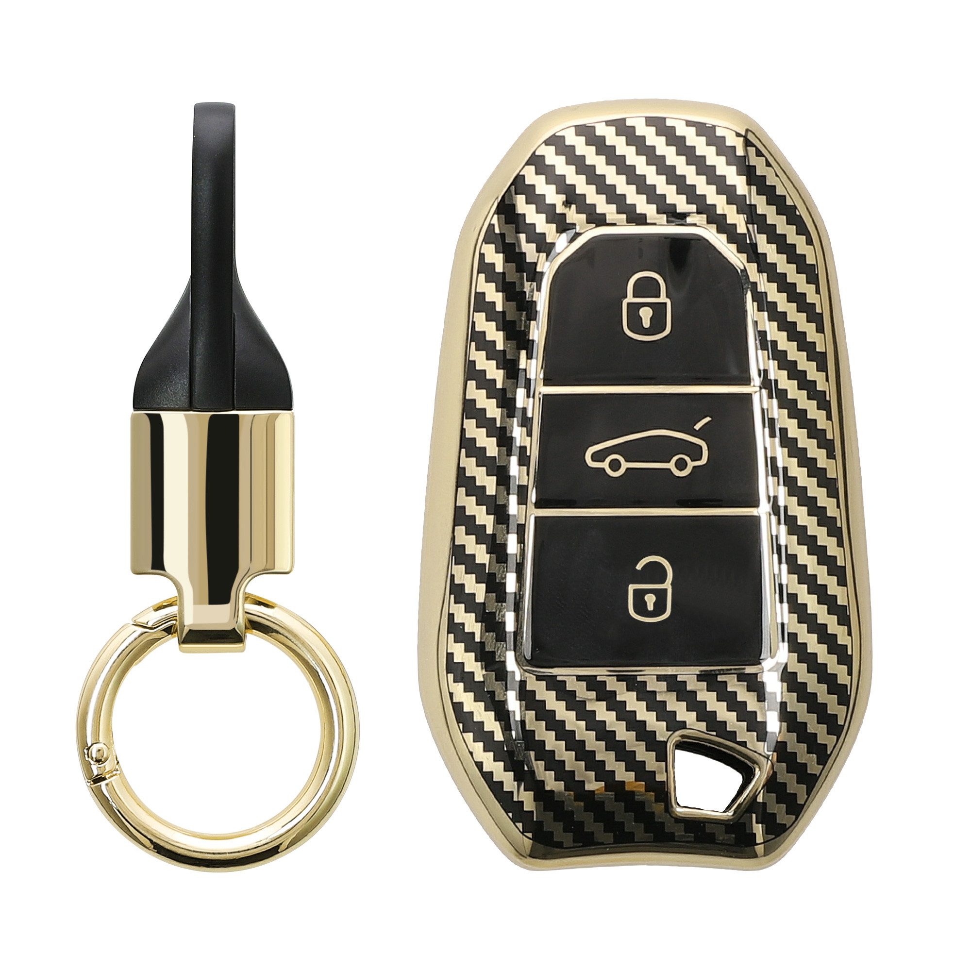 kwmobile Schlüsseltasche Hülle für Peugeot Citroen günstig online kaufen