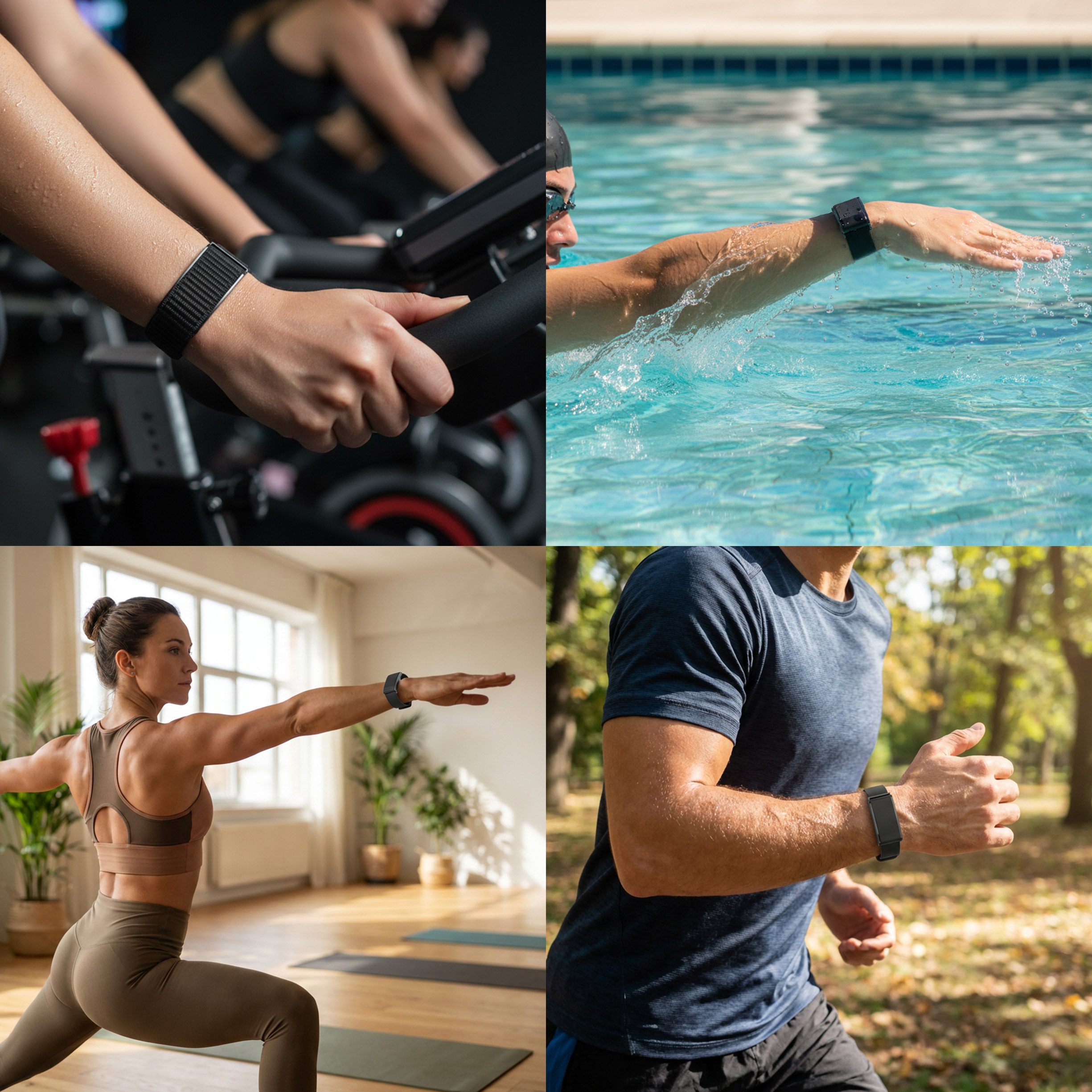 Northpoint Fitness-Tracker Smart Band Aktivitäts Emotions und Schlaftracker Wasserfest