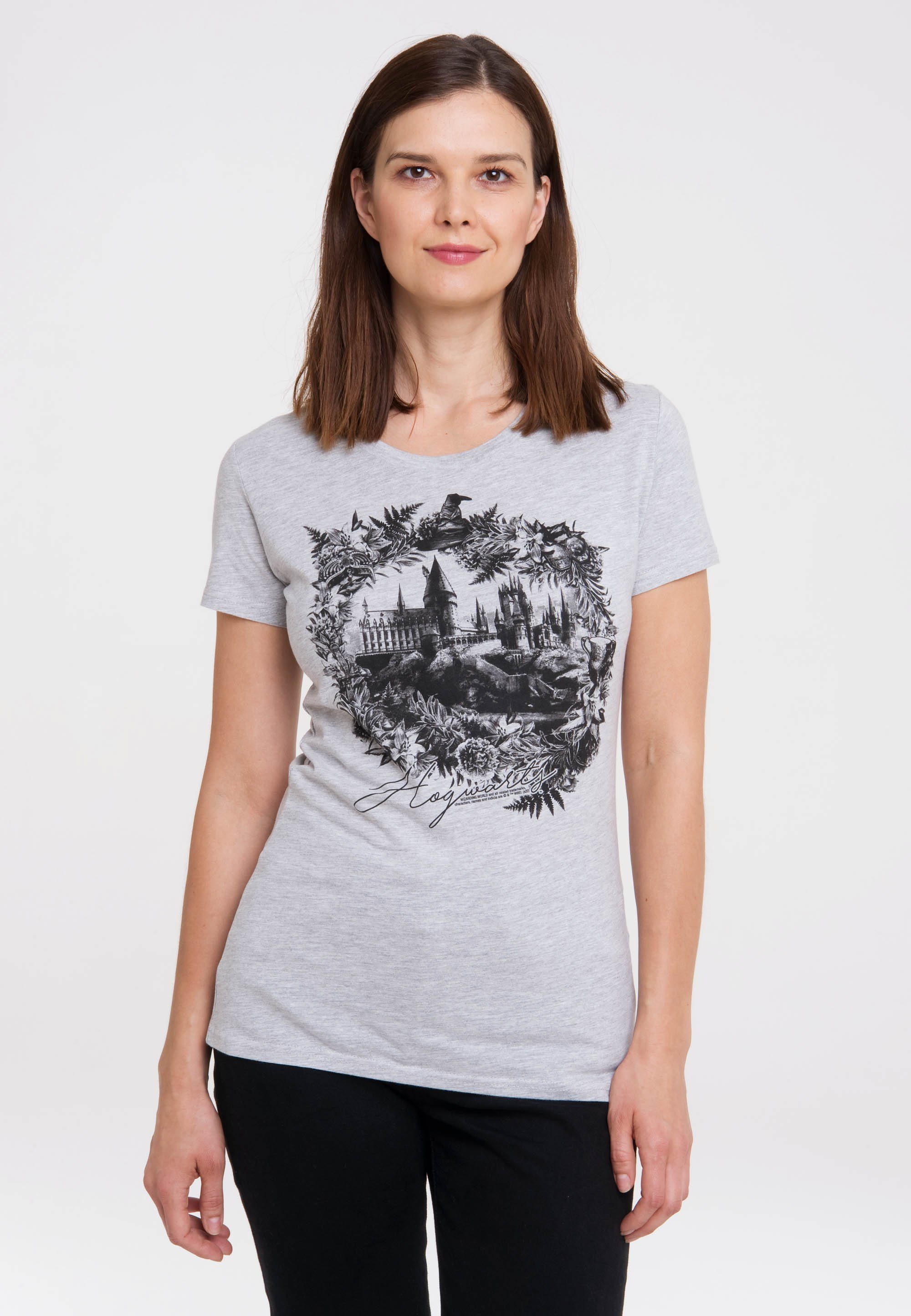 LOGOSHIRT T-Shirt Harry Potter - Hogwarts günstig online kaufen
