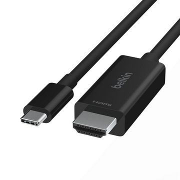 Belkin USB C auf HDMI 2.1 Kabel, 2m HDMI-Kabel, (200 cm)