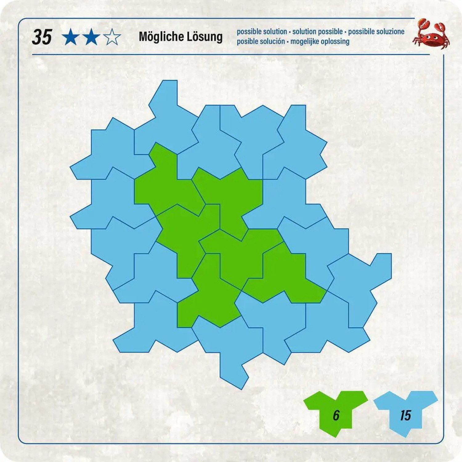 Moses. Verlag Spiel PhänoMINT Ein-Stein-Insel - Das Legespiel