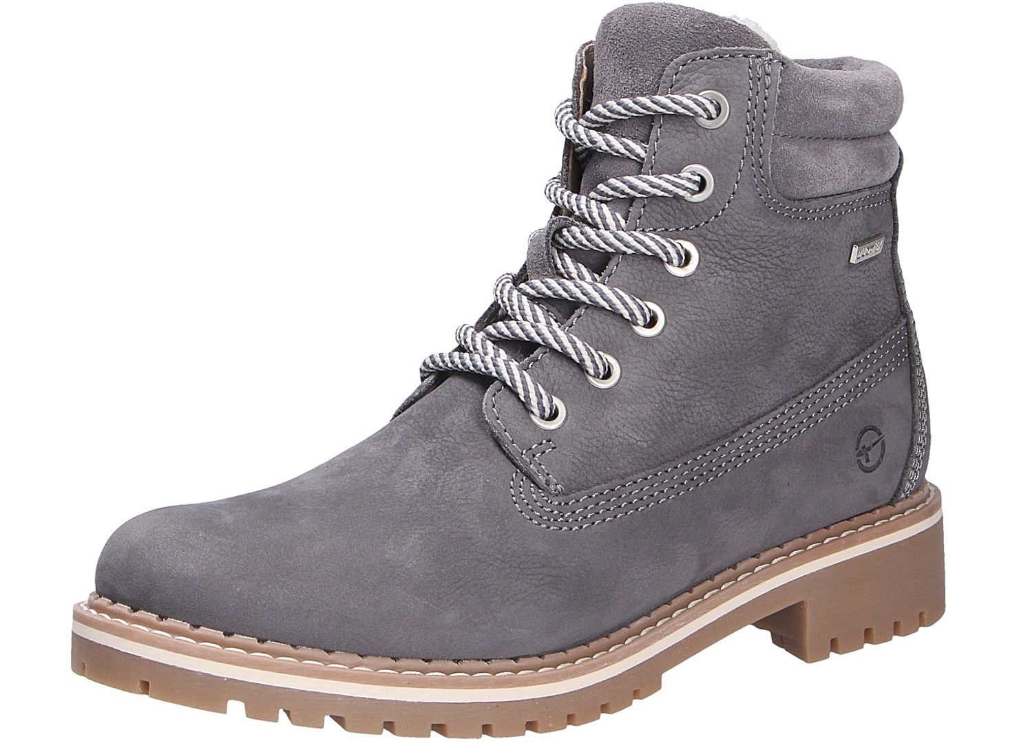 Tamaris Damen Stiefel grau Größe Schnürstiefel