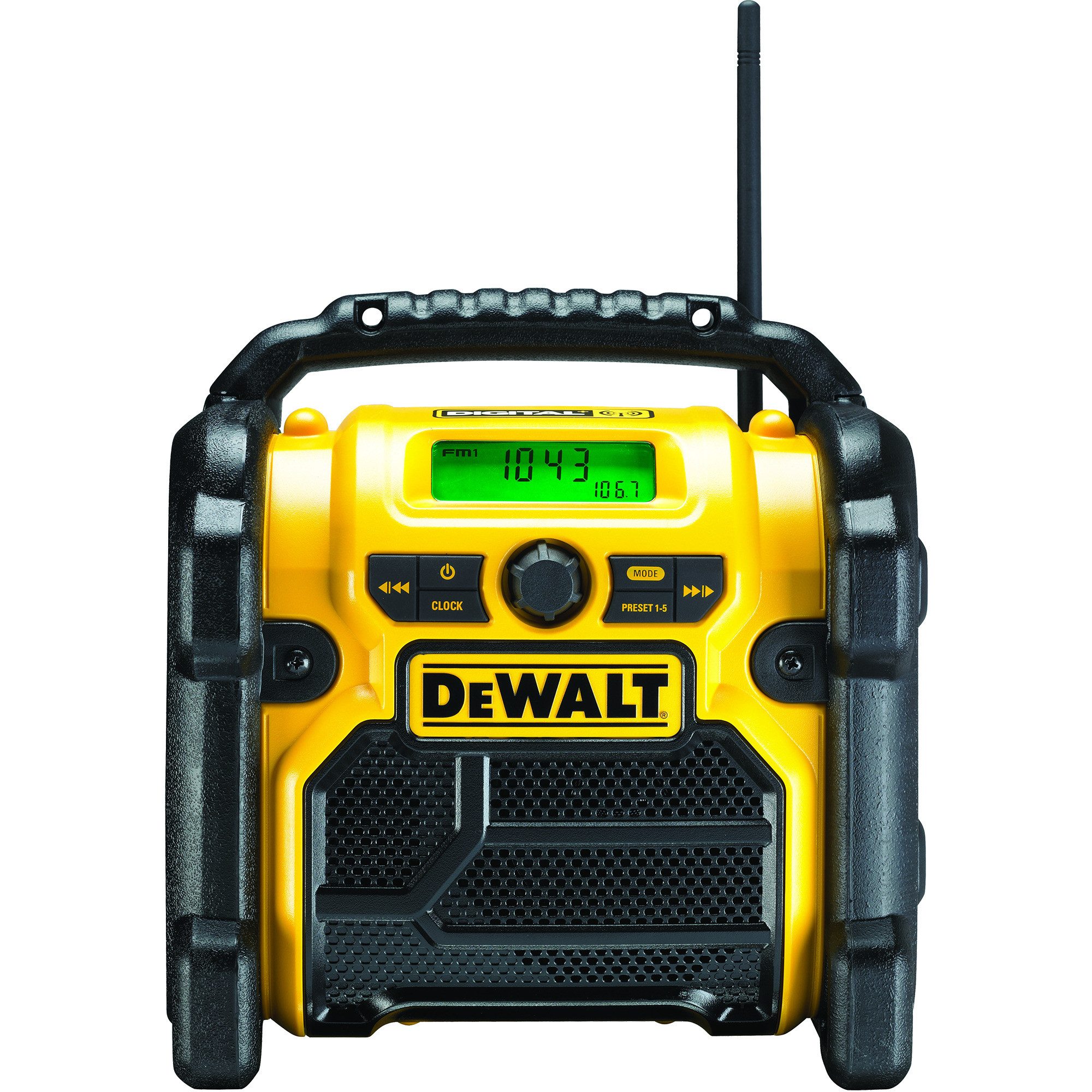 DeWalt DEWALT Akku- und Netz-Radio DCR020-QW, Radio