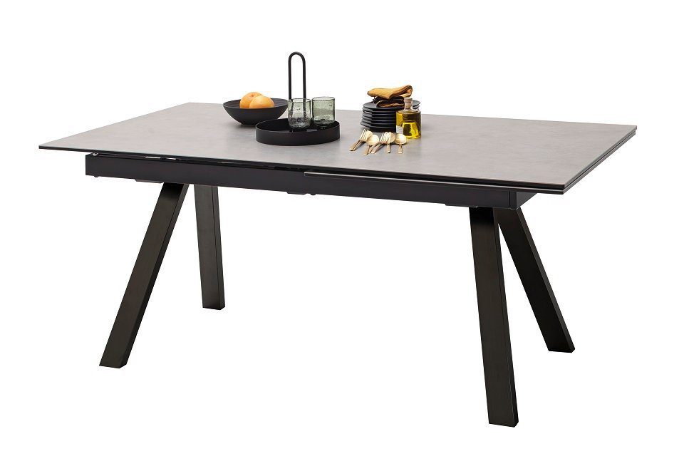 MCA furniture Esstisch Esstisch Tobago, hellgrau, ausziehbar, 180(260) x 95 (No-Set)