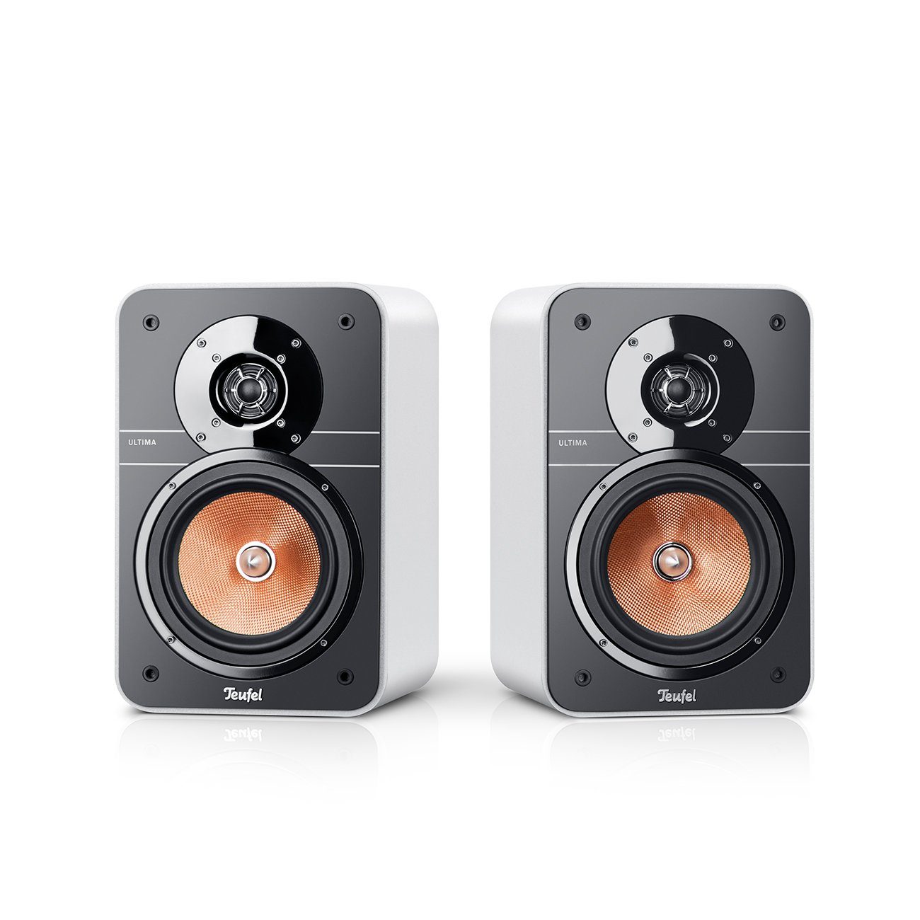 Teufel ULTIMA 20 Колонки (AnschlussklemmenSchraubklemmen - vergoldet, 50 W, Hoher Klanggenuss für Musik, Filmton und Games in kleineren Räumen)