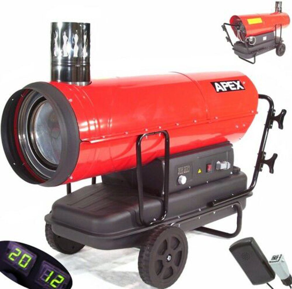 Apex Heizgerät Indirekte Heizkanone Ölheizgebläse 80 kW Heizgerät Bauheizer