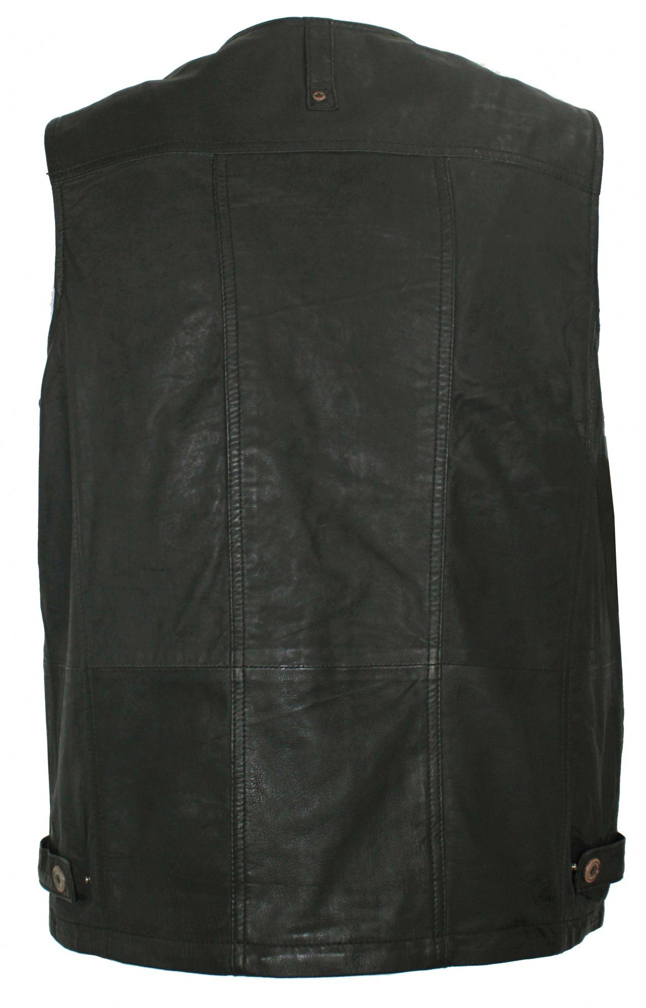 Redpoint Lederweste Redpoint - Herren Lederweste Lammnubuk schwarz günstig online kaufen