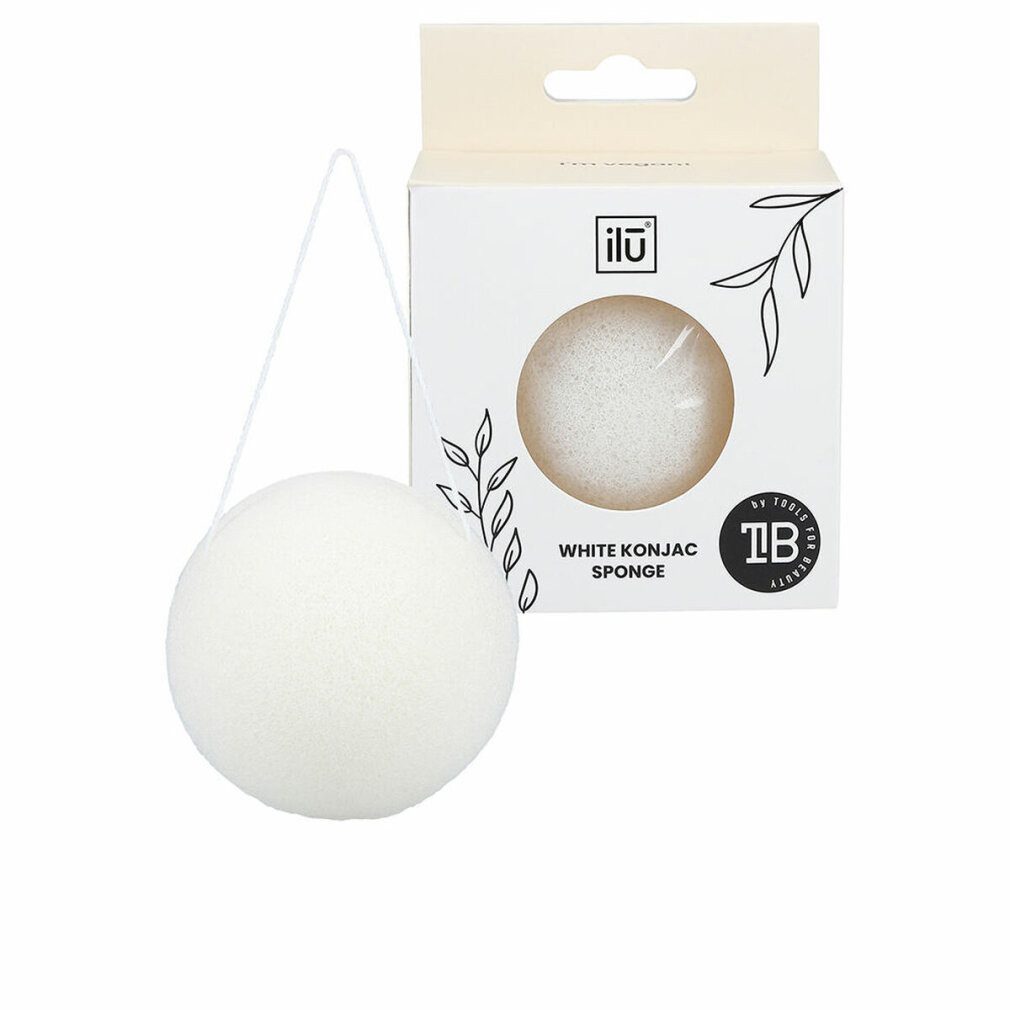 ILU Hautpflegeschwamm Konjac Esponja White 1 U