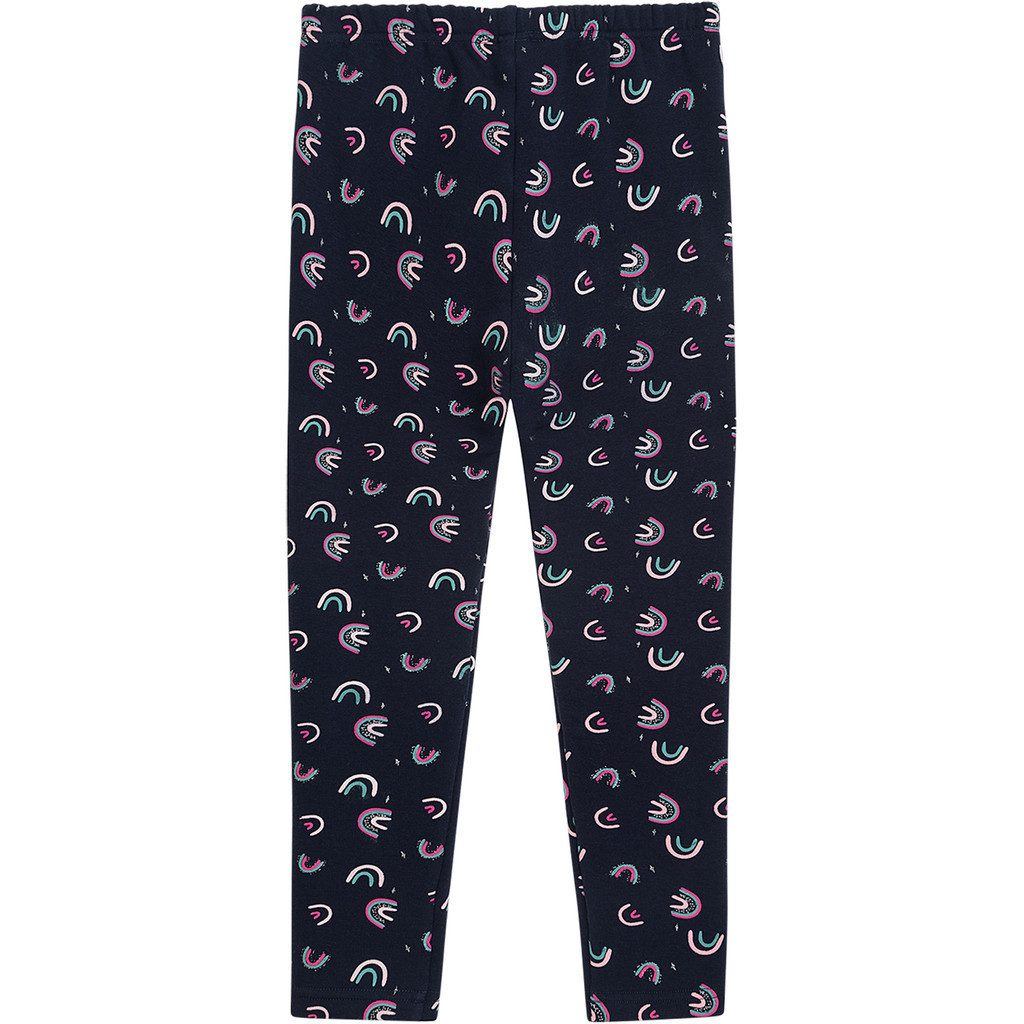 DANAMADE Leggings Leggings (1-tlg) DANAMADE Thermo Leggings für Mädchen mit Regenbogen-Print