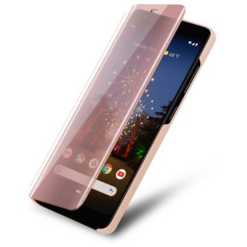 Cadorabo Handyhülle Google PIXEL 3A Google PIXEL 3A, Klappbare Handy Schutzhülle - Hülle - mit Standfunktion und Kartenfach