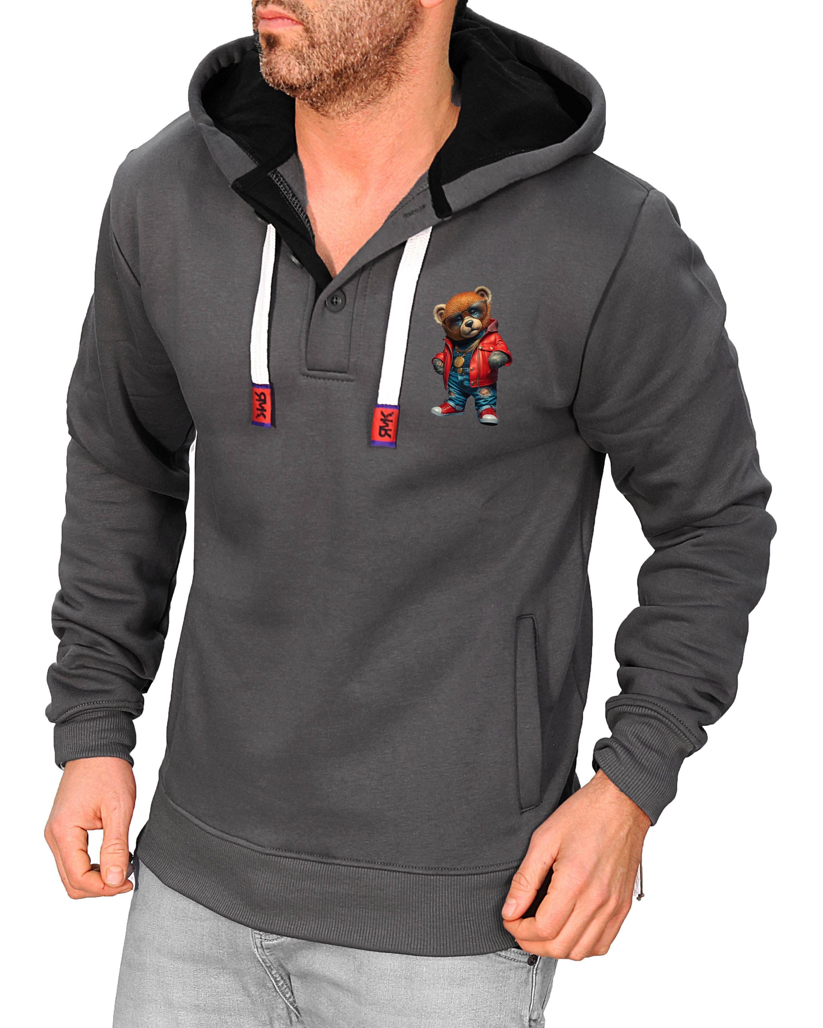 RMK Kapuzenpullover Herren Hoodie Longsleeve mit günstig online kaufen