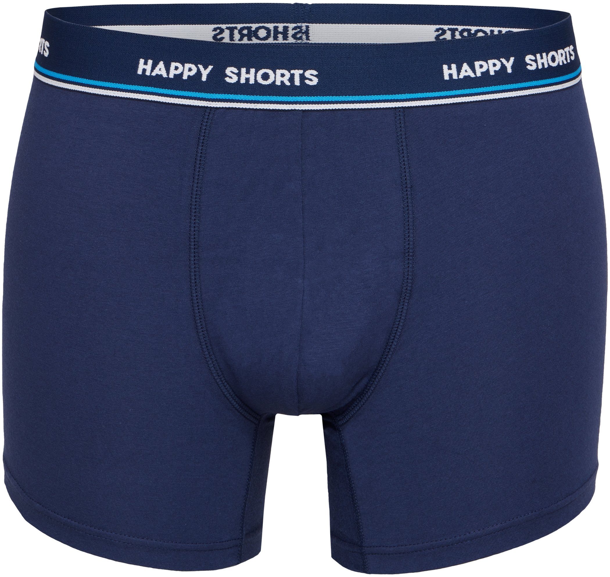 HAPPY SHORTS Trunk 2er Pack HAPPY SHORTS Jersey Short Pant Weihnachten Lebkuchenmann Grün (1-St)