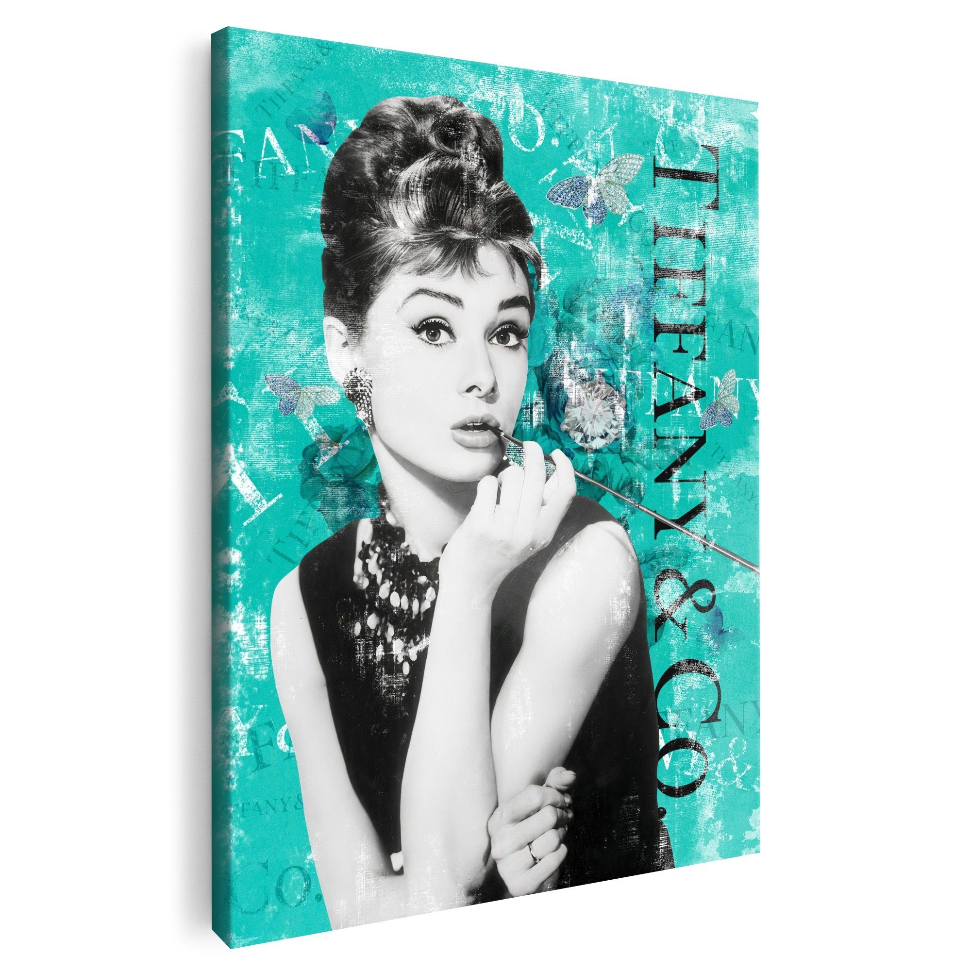 Artmazing Leinwandbild Breakfast at Tiffanys, XXL günstig online kaufen